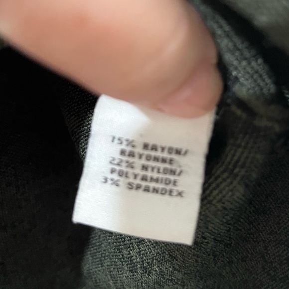 DVF Flote A-Line Stretch Knit Mini Skirt Mixed Reptile Print Size Large - Picture 7 of 11